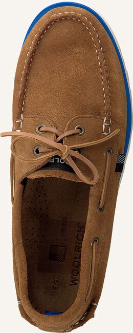 Cognac WOOLRICH Instappers BOAT SHOE Cognac WOOLRICH Instappers BOAT SHOE - large
