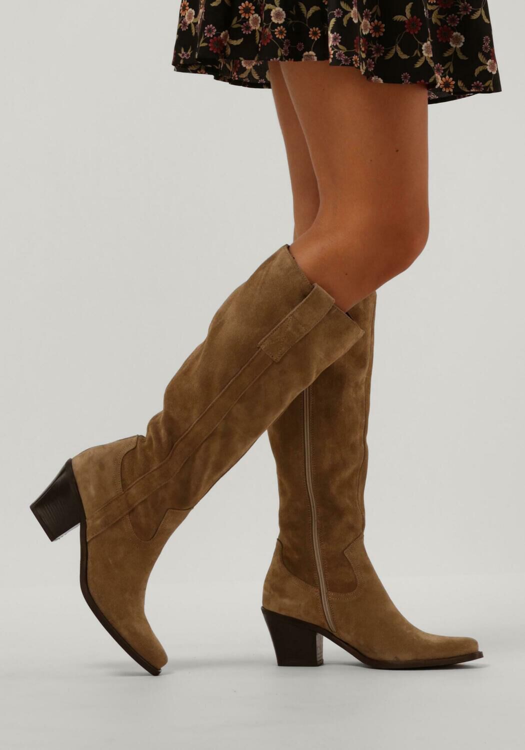 Hoge beige laarzen deals