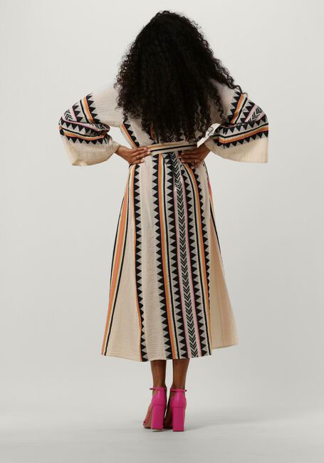 Gebroken wit DEVOTION Midi jurk PORTO PEFKO - large