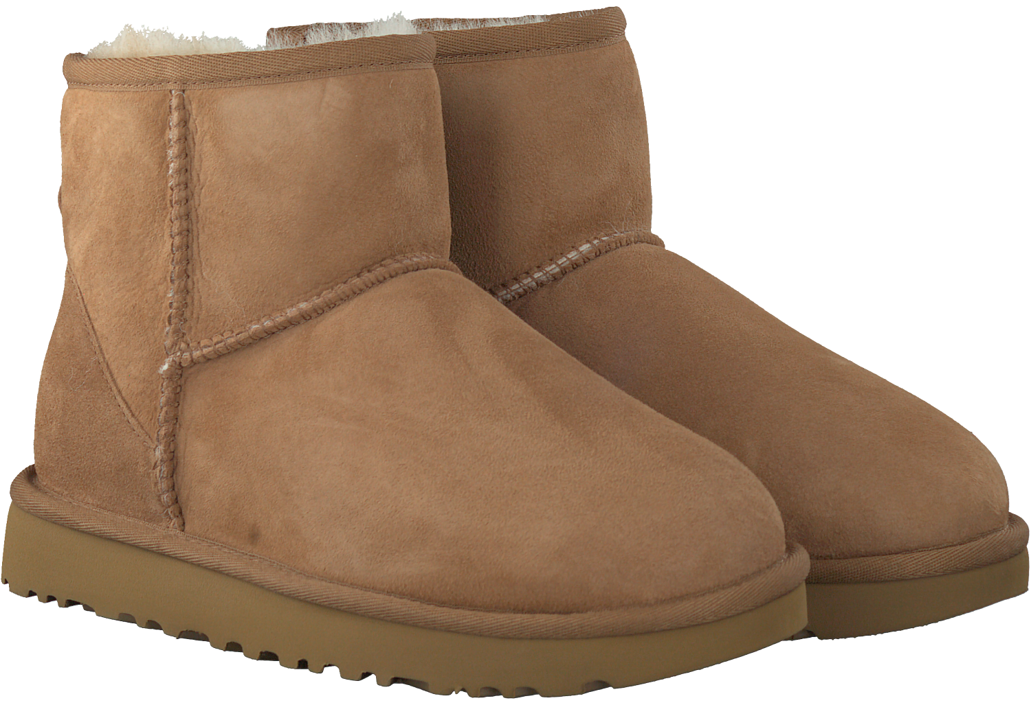 Camel UGG Vachtlaarzen W CLASSIC MINI II | Omoda Camel UGG Enkellaarsjes HARWELL | Omoda