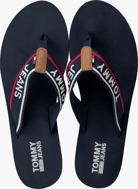 Blauwe TOMMY HILFIGER Slippers TOMMY JEANS MID BEACH SANDAL - large