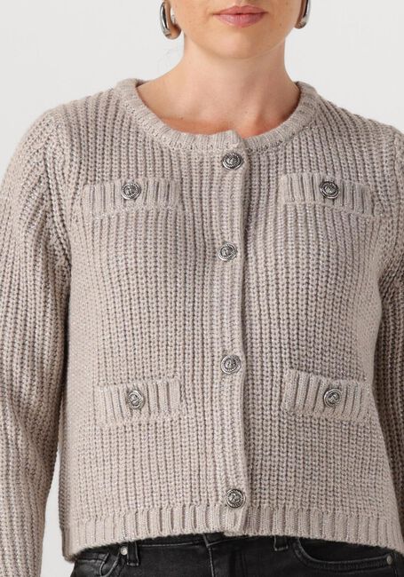 Beige LIU JO Vest MAGLIA APERTA - large