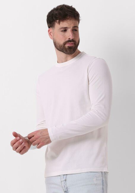 Gebroken wit PROFUOMO T-shirt T-SHIRT LONG SLEEVE - large