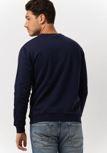 Donkerblauwe FORÉT Trui ASH SWEATSHIRT - large