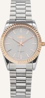 Zilveren IKKI Horloge BRONX - medium