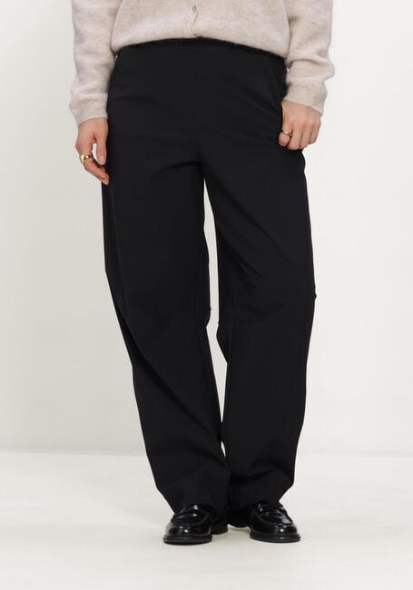 Zwarte STUDIO ANNELOES Wijde broek Marlise barrel trousers - large