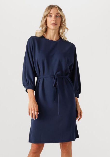Donkerblauwe MINUS Midi jurk NIRA SHORT DRESS - large