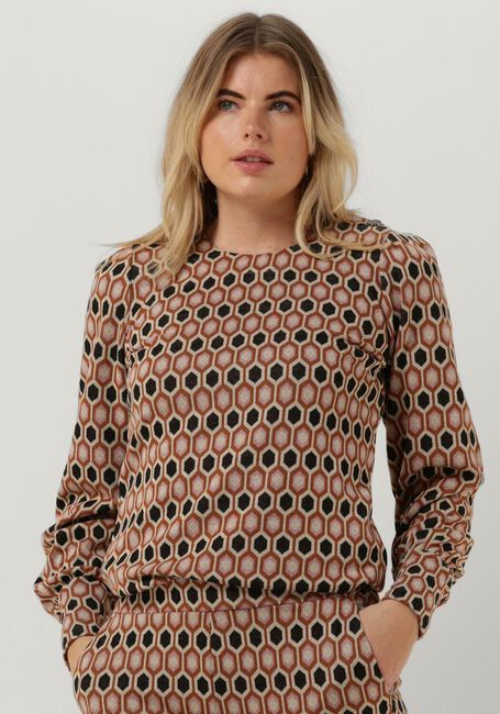 Multi SUMMUM Trui TOP HONEYCOMB JACQUARD - large