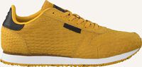 Gele WODEN Lage sneakers YDUN CROCO - medium