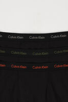 Zwarte CALVIN KLEIN UNDERWEAR Boxershorts 3-PACK TRUNKS - medium