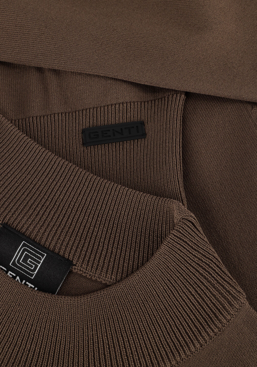 Bruine GENTI Trui K1148-3260 - large
