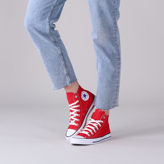 Rode CONVERSE Hoge sneakers CHUCK TAYLOR ALL STAR HI DAMES Rode CONVERSE Hoge sneakers CHUCK TAYLOR ALL STAR HI DAMES - large