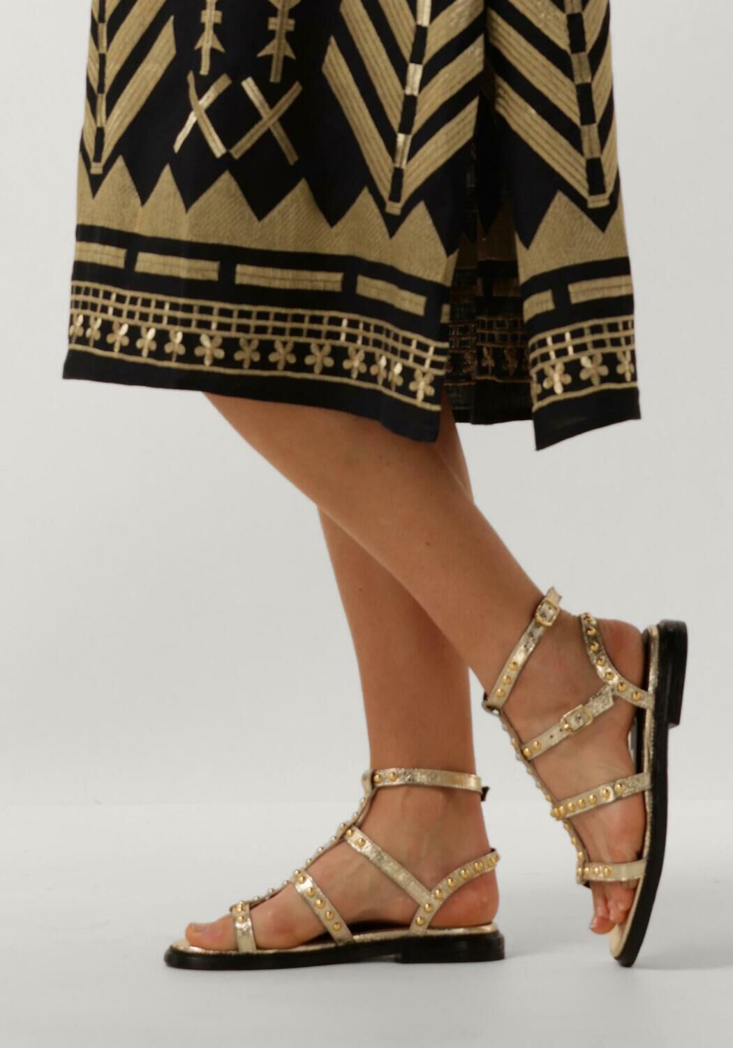 Sandalen store goud dames