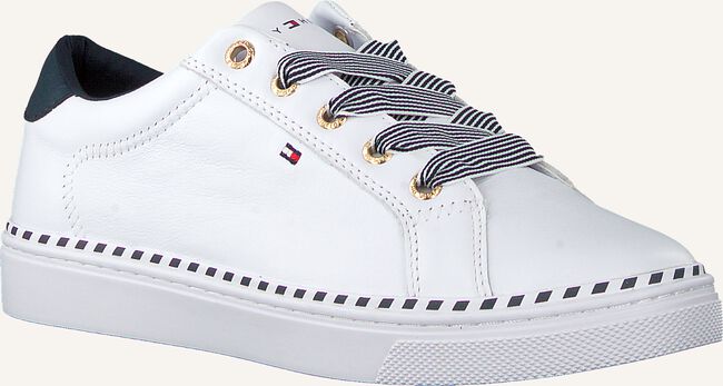 Witte TOMMY HILFIGER Lage sneakers NAUTICAL LACE UP Witte TOMMY HILFIGER Lage sneakers NAUTICAL LACE UP - large
