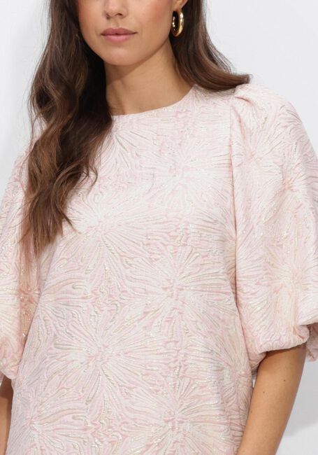 Roze NOTRE-V Mini jurk NV-HENDERIKA BROCADE DRESS - large