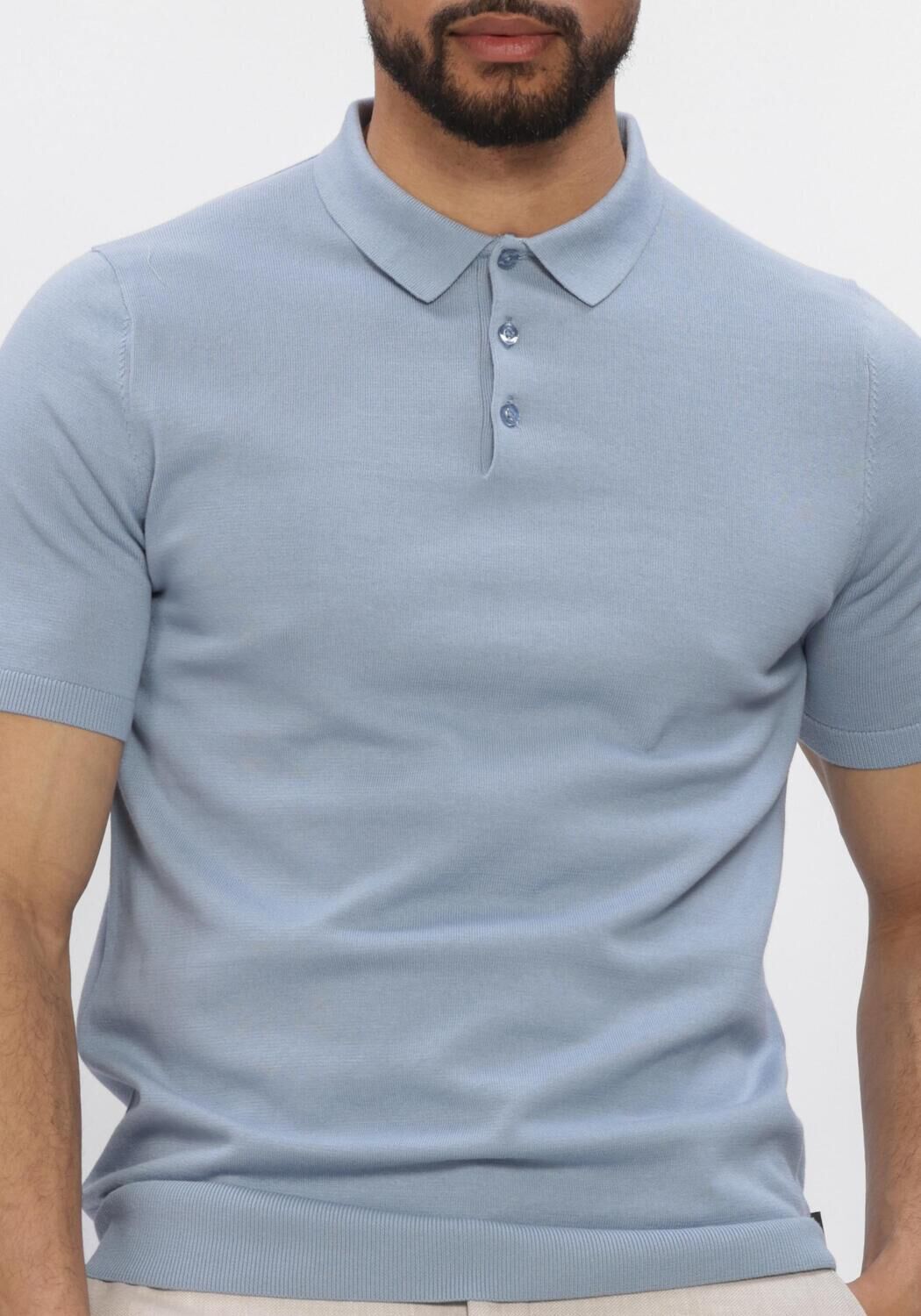 Blauwe SAINT STEVE Polo CHRIS - large