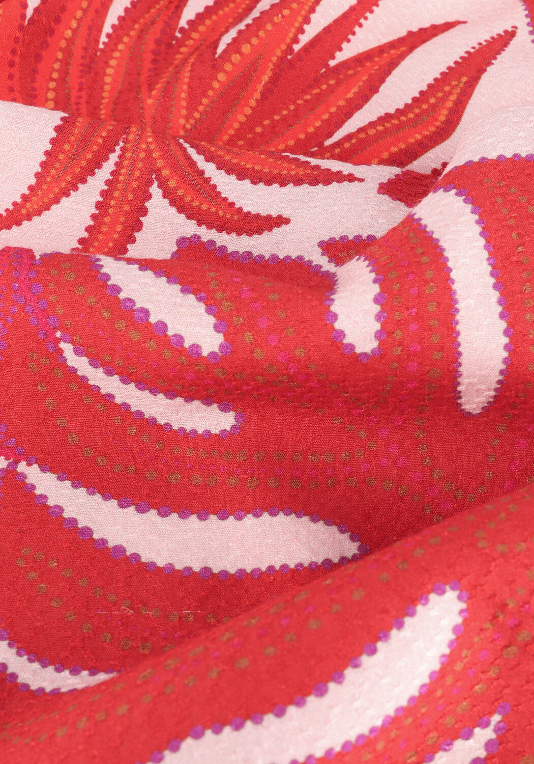 Rode LOLLYS LAUNDRY Wijde broek VICKY - large