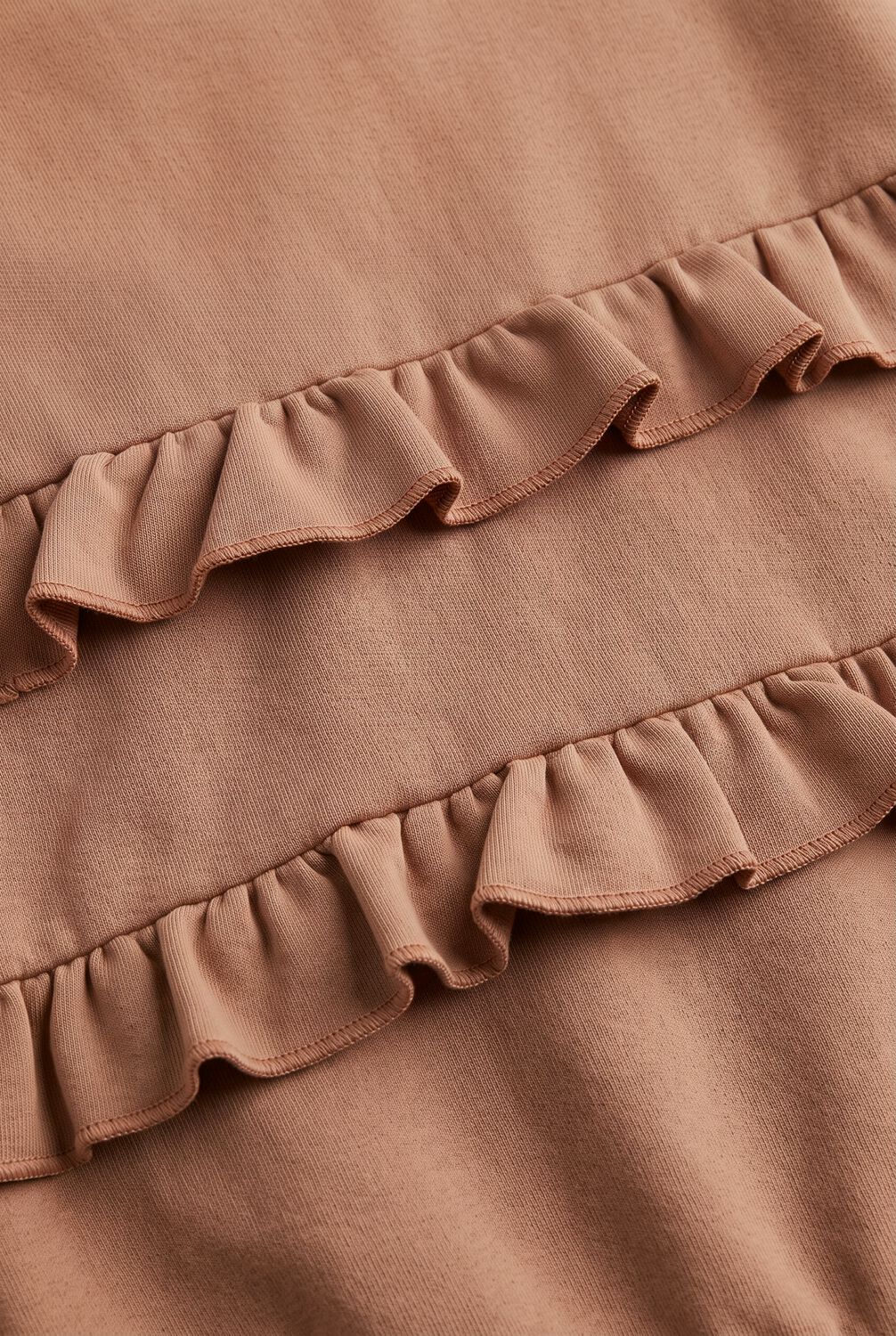 YOUR WISHES Meisjes Truien & Vesten Ruffle Sweater Bruin