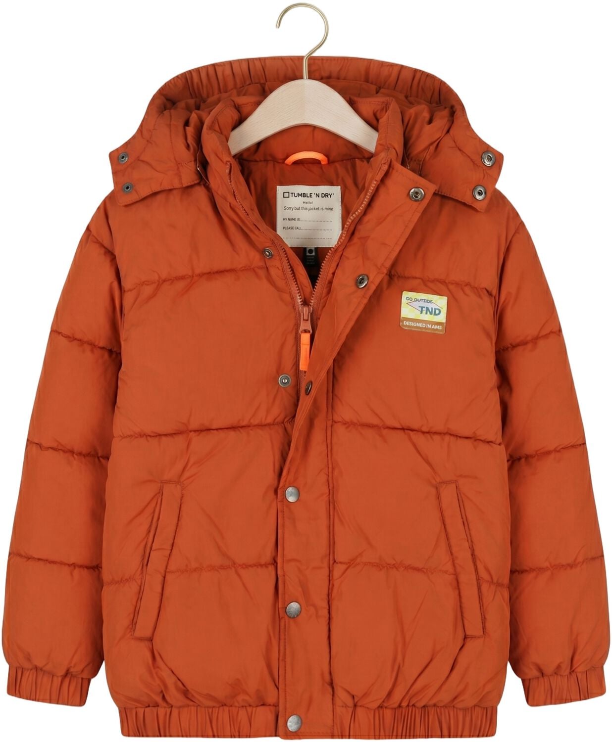 TUMBLE 'N DRY Jongens Jassen Bobbie Oranje