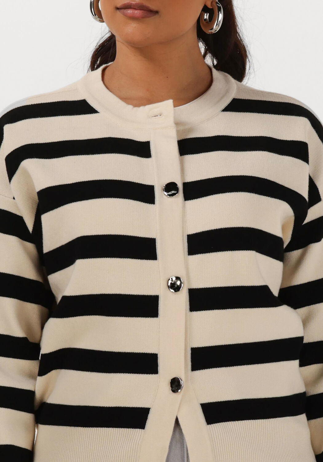 MINUS Dames Truien & Vesten Madina Knit Cardigan Zwart