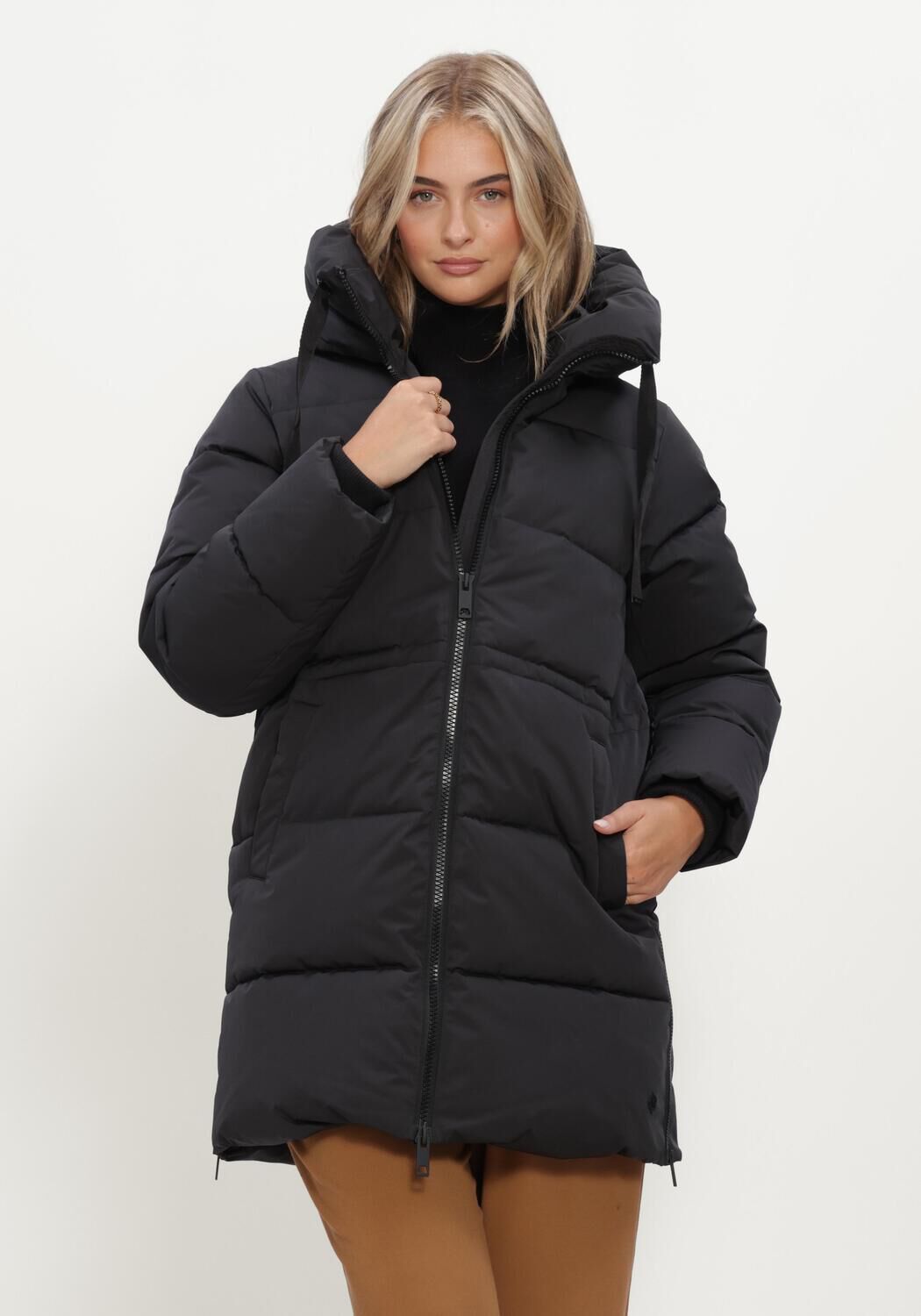 Zwarte MSCH COPENHAGEN Gewatteerde jas MSCHMOLA PAVINARIA JACKET - large