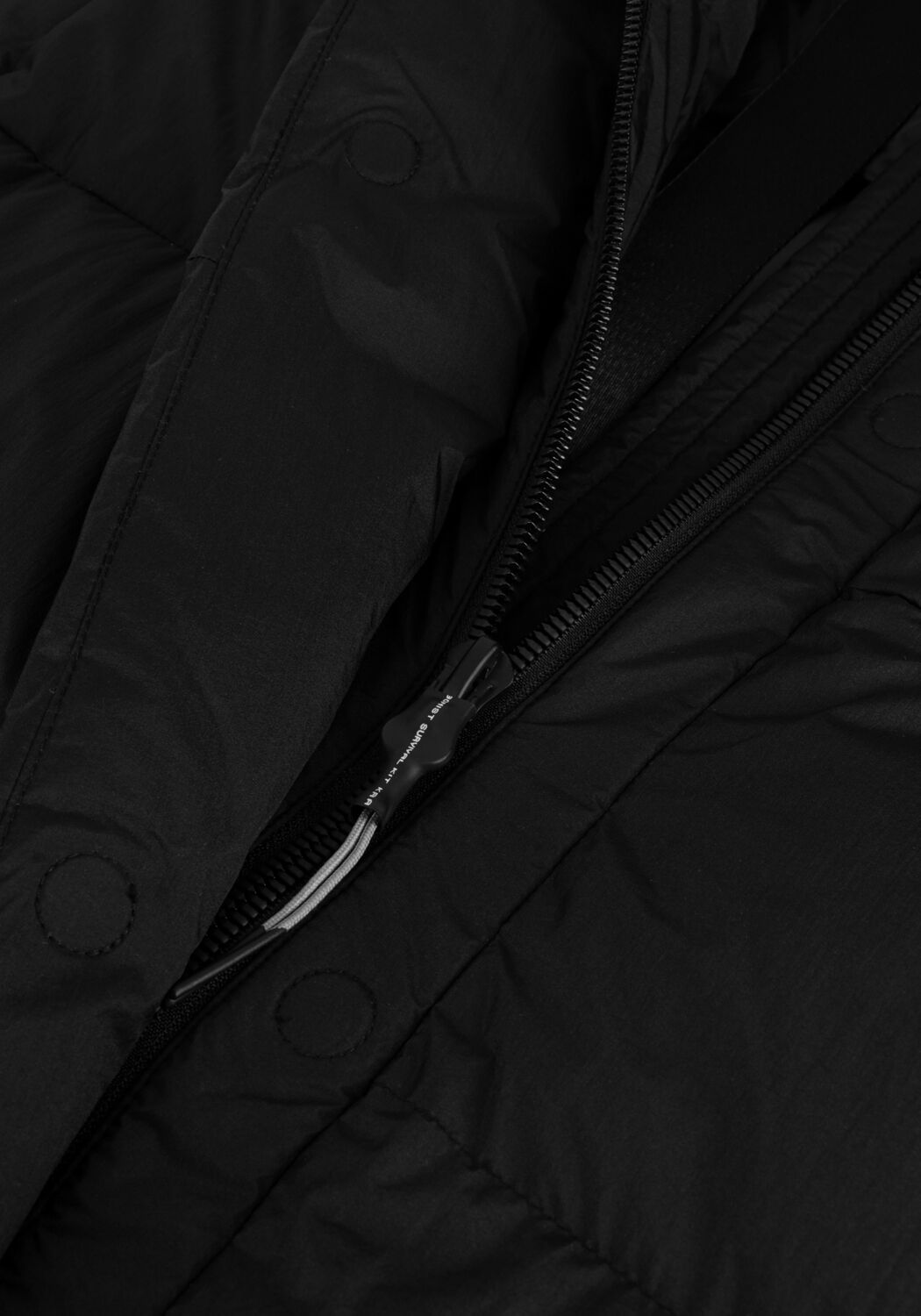 Zwarte KRAKATAU Gewatteerde jas QW386 - large