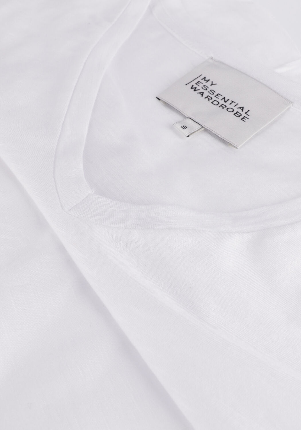 Witte MY ESSENTIAL WARDROBE T-shirt 08 THE VTEE SLUB YARN JERSEY - large