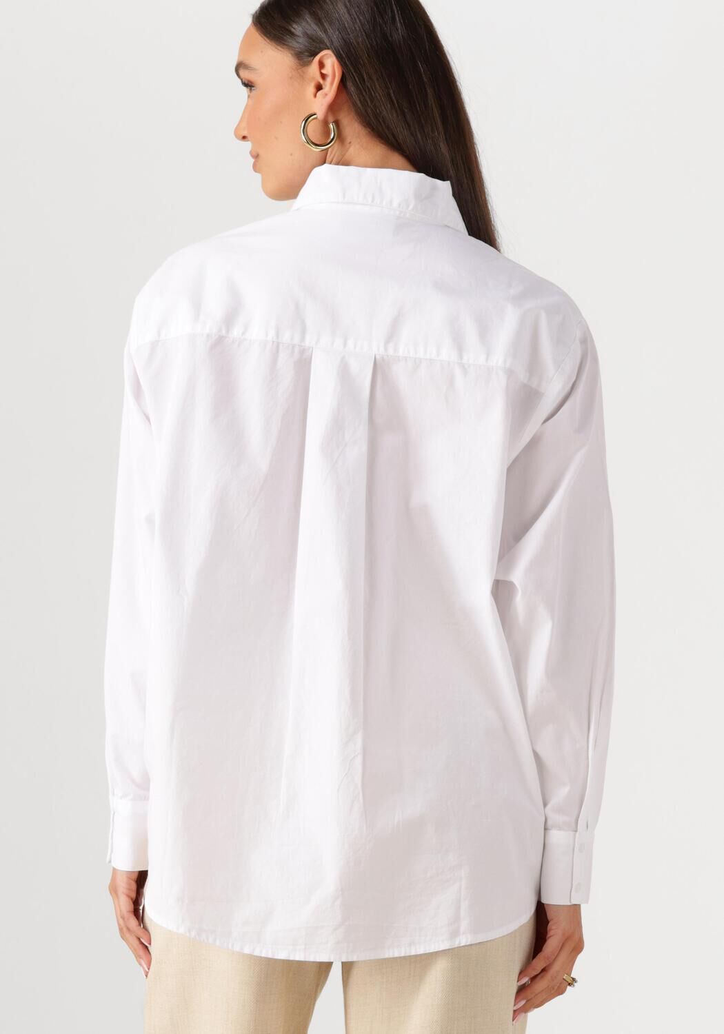 NEO NOIR Dames Blouses Dalma C Poplin Shirt Wit