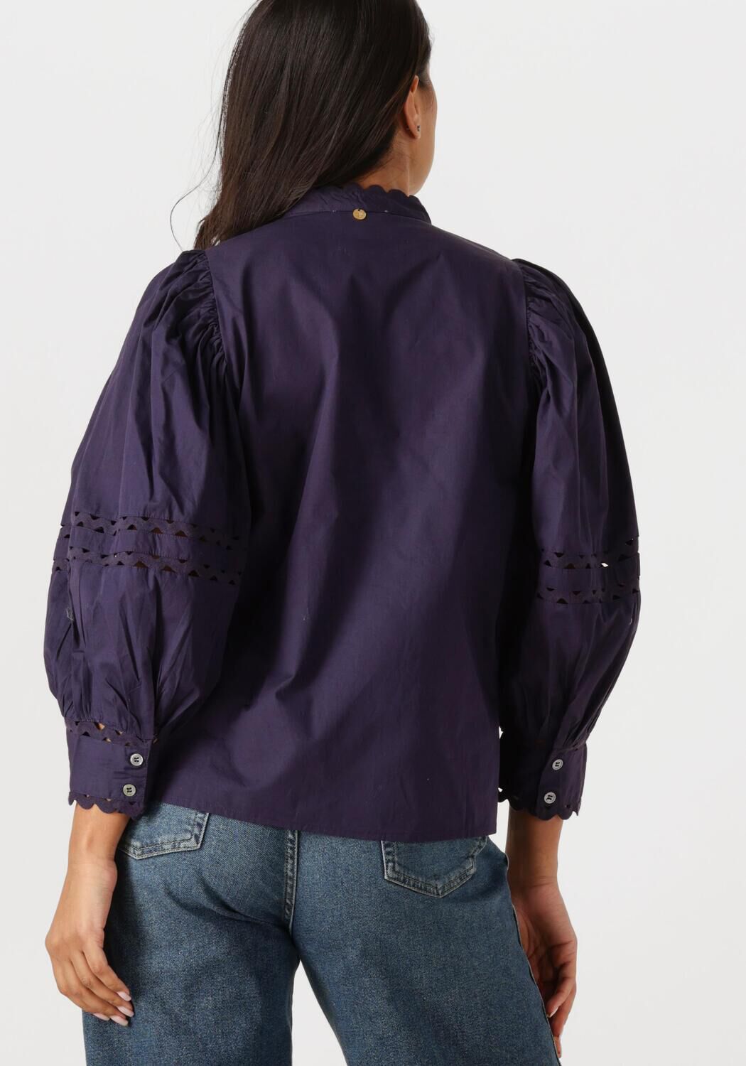 ANTIK BATIK Dames Blouses Romie Blouse Paars