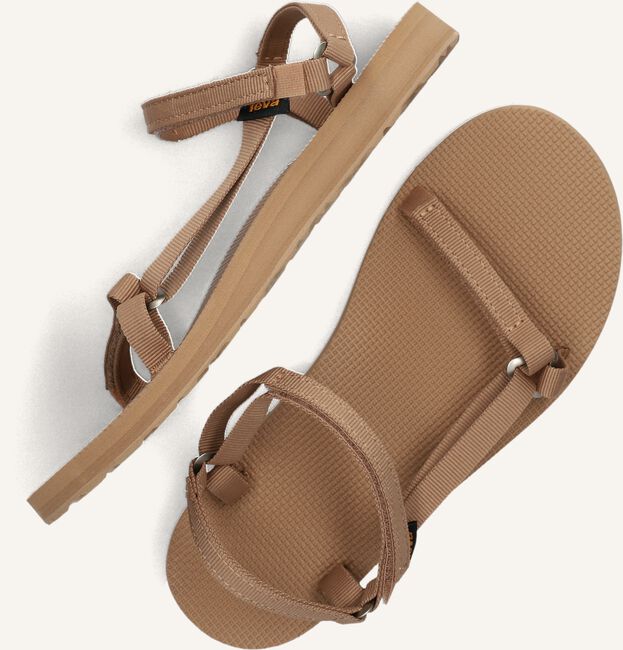 Bruine TEVA Platte sandalen W ORIGINAL UNIVERSAL SLIM Bruine TEVA Platte sandalen W ORIGINAL UNIVERSAL SLIM - large