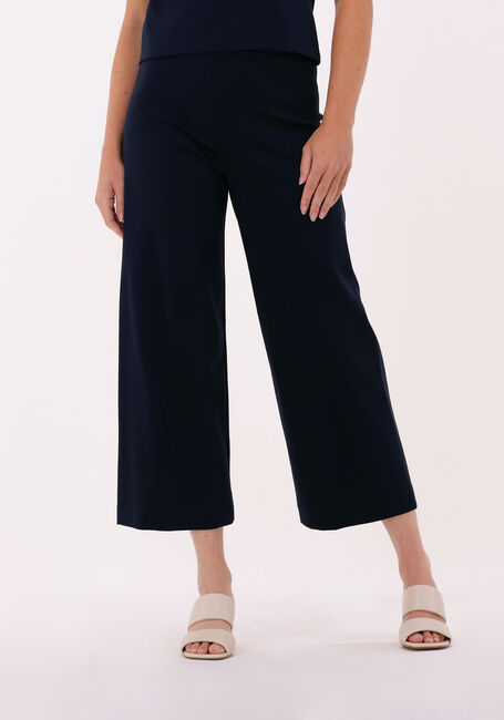 Donkerblauwe VANILIA Wijde broek TUBE TROUSER - large