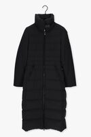 Zwarte BEAUMONT Gewatteerde jas BI STRETCH LONG COAT