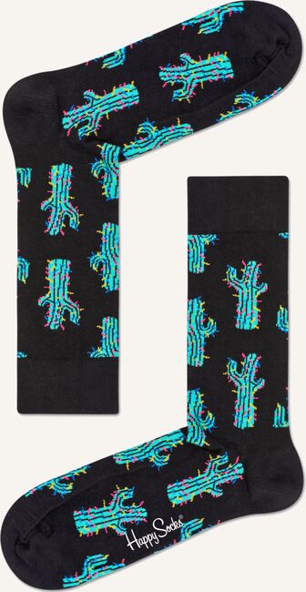 Zwarte HAPPY SOCKS Sokken CACTUS Zwarte HAPPY SOCKS Sokken CACTUS - large