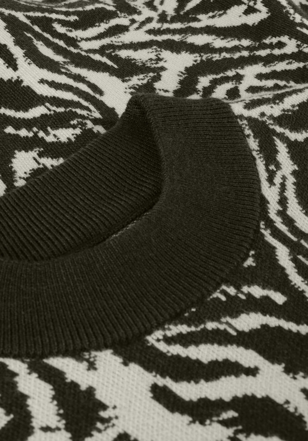 Groene JANICE Trui TRUI GEBREID POF MOUW JAY - large