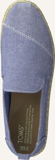 Blauwe TOMS Espadrilles DECONSTRUCTED ALPARGATA W Blauwe TOMS Espadrilles DECONSTRUCTED ALPARGATA W - large