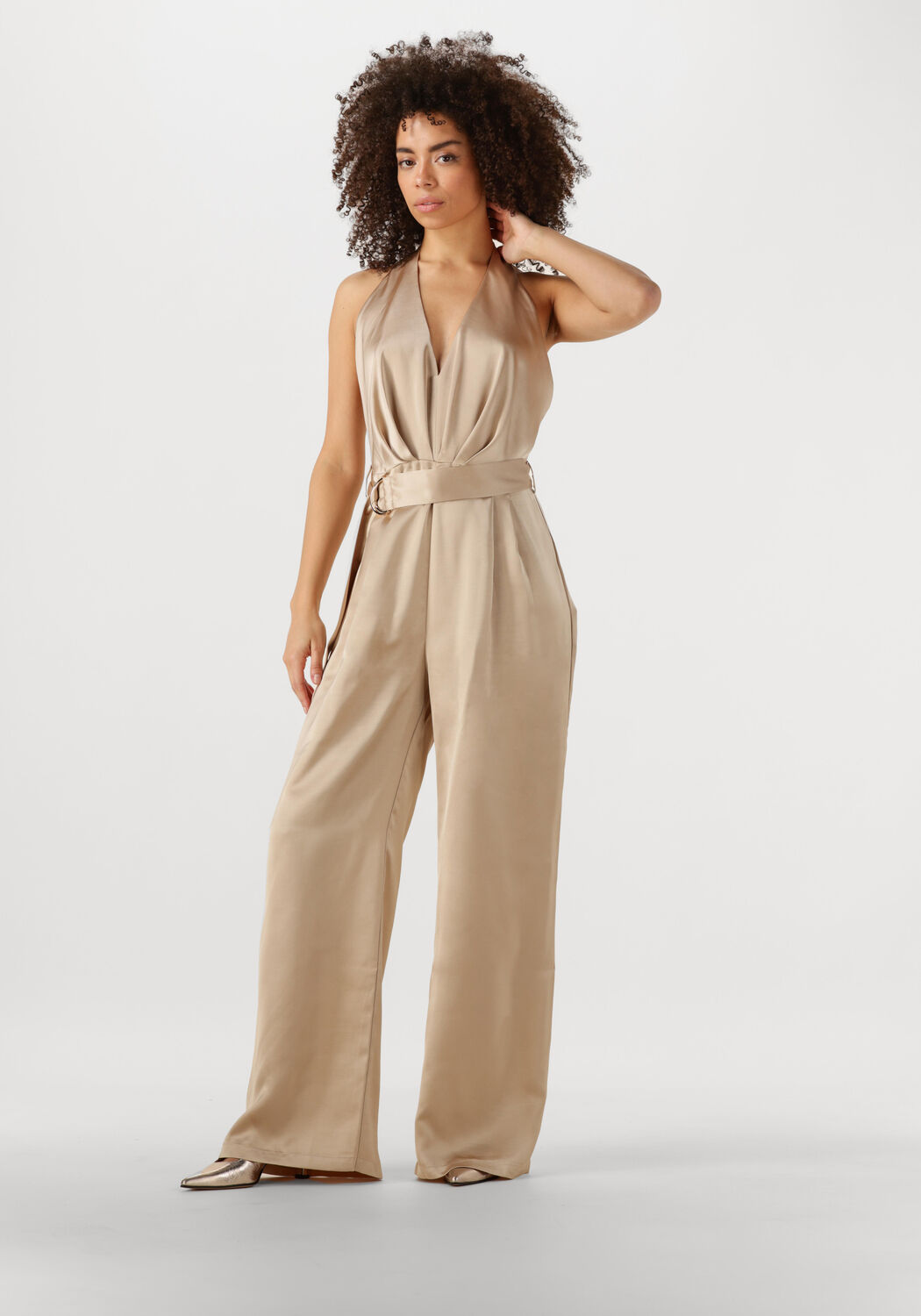IBANA Dames Jumpsuits Olesia Beige