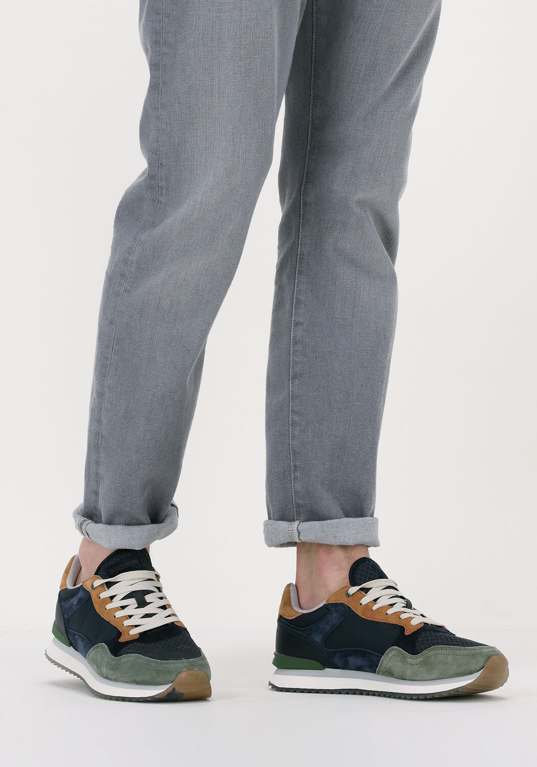 Blauwe THE HOFF BRAND Lage sneakers DENVER - large