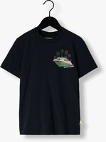 Donkerblauwe SCOTCH & SODA T-shirt RELAXED FIT SHORT SLEEVED ARTWORK - medium