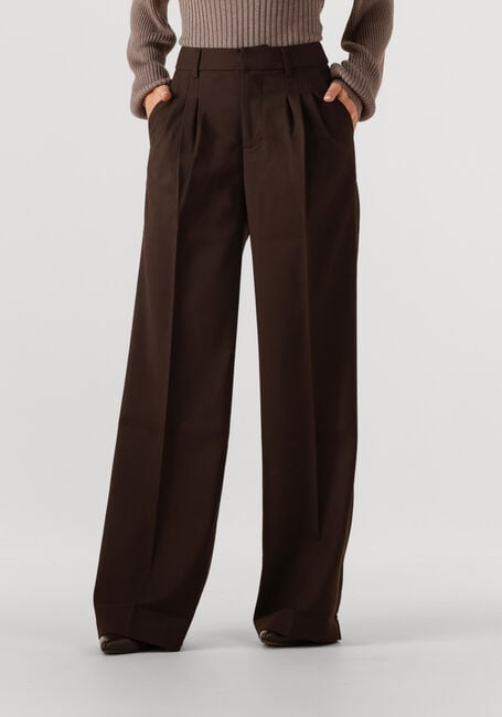 Bruine NOTRE-V Wijde broek NV-GISELLE - large