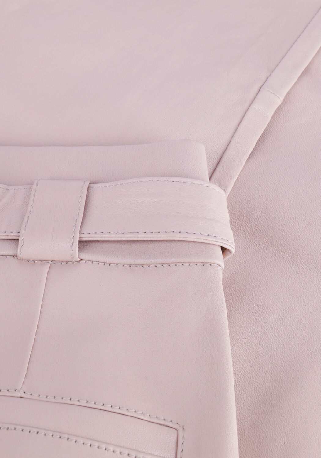 Beige IBANA Pantalon PAULA STRETCH LEATHER - large