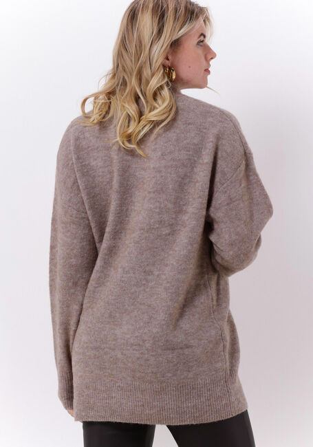 Bruine OBJECT Coltrui ELLIE L/S KNIT TUNIC - large