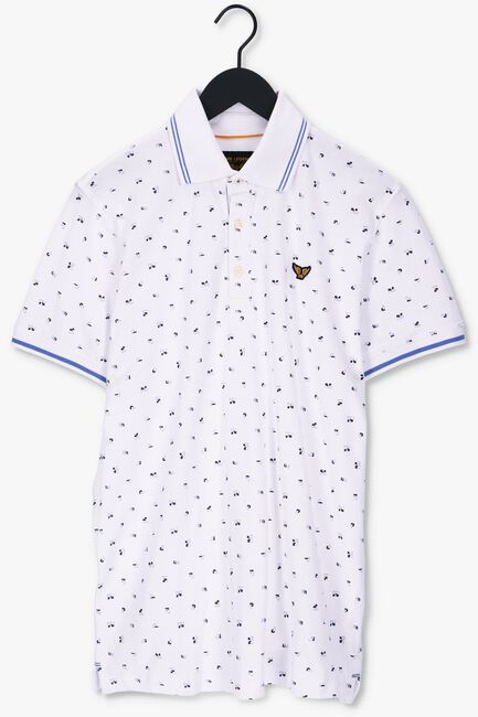 Witte PME LEGEND Polo SHORT SLEEVE POLO FINE PIQUE ALL OVER PRINT - large