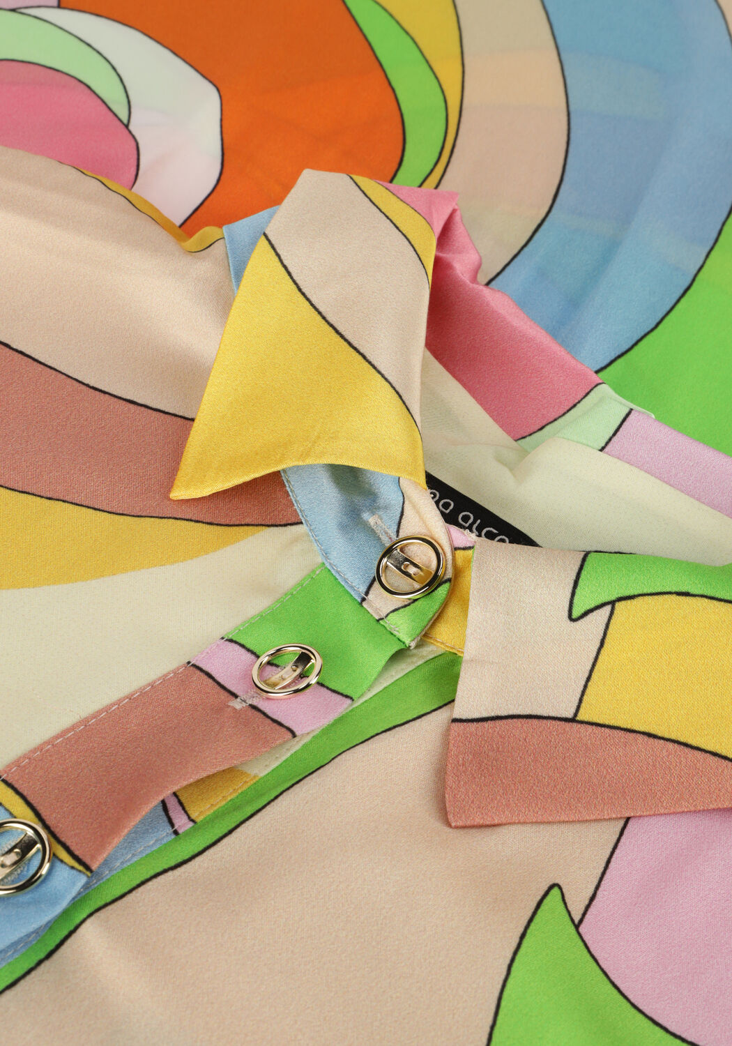 Multi ANA ALCAZAR Mini jurk SHIRT DRESS SWING - large