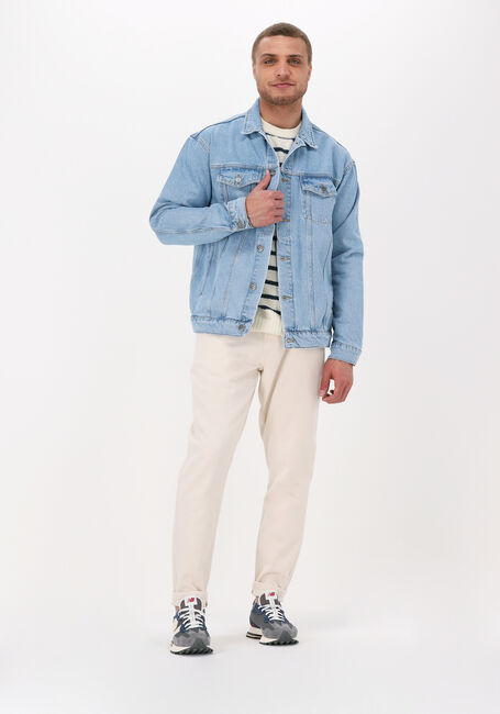 Blauwe ANERKJENDT Trui AKRICO STRIPE KNIT - large