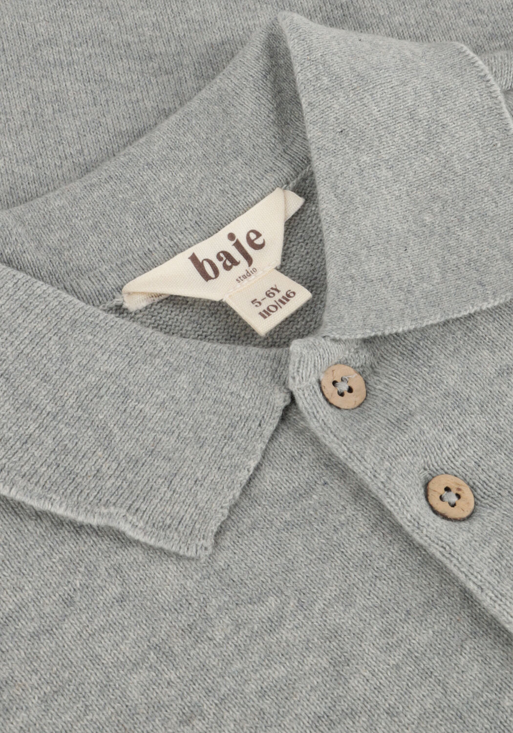 Grijze BAJE STUDIO Polo ESTOI - large