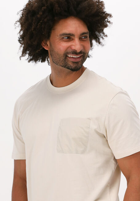 Grijze SELECTED HOMME T-shirt SLHRELAXARVID SS O-NECK - large
