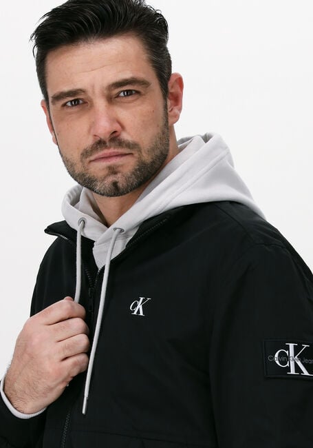 Zwarte CALVIN KLEIN Jack UNPADDED HARRINGTON - large