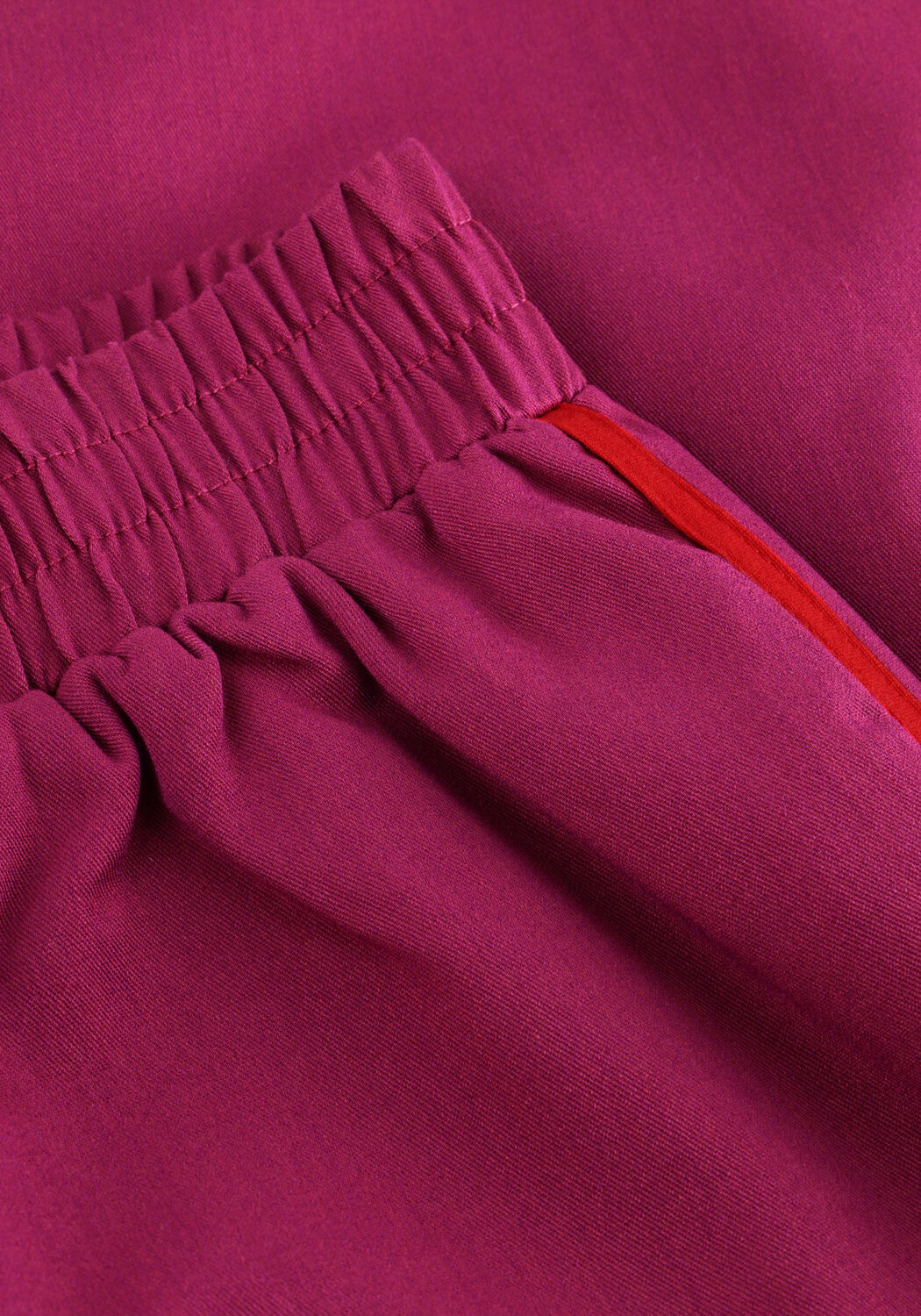 Paarse YDENCE Wijde broek PANTS ZIZI - large