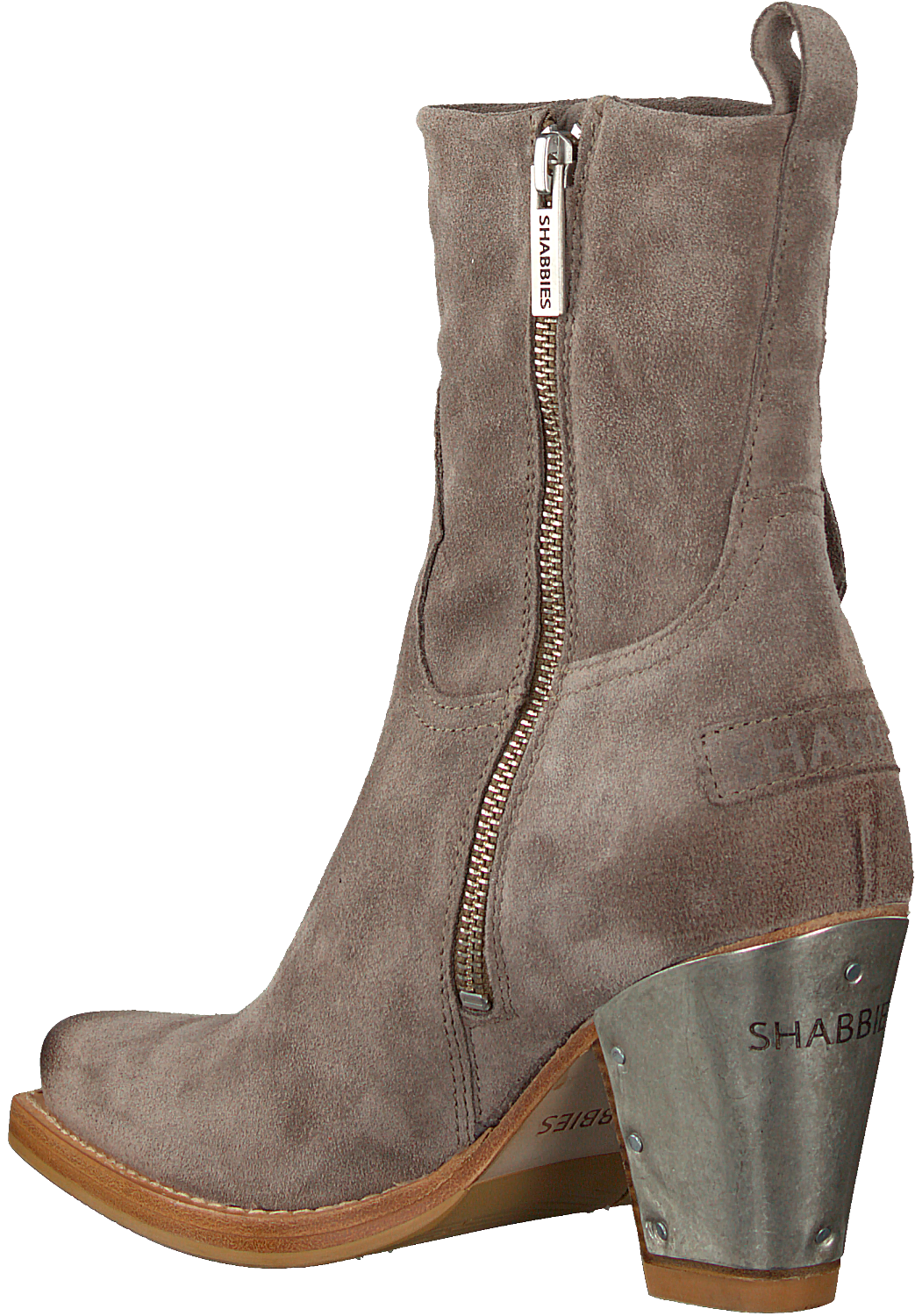 Beige SHABBIES Enkellaarsjes 183020137 | Omoda Beige SHABBIES Enkellaarsjes 183020137 | Omoda