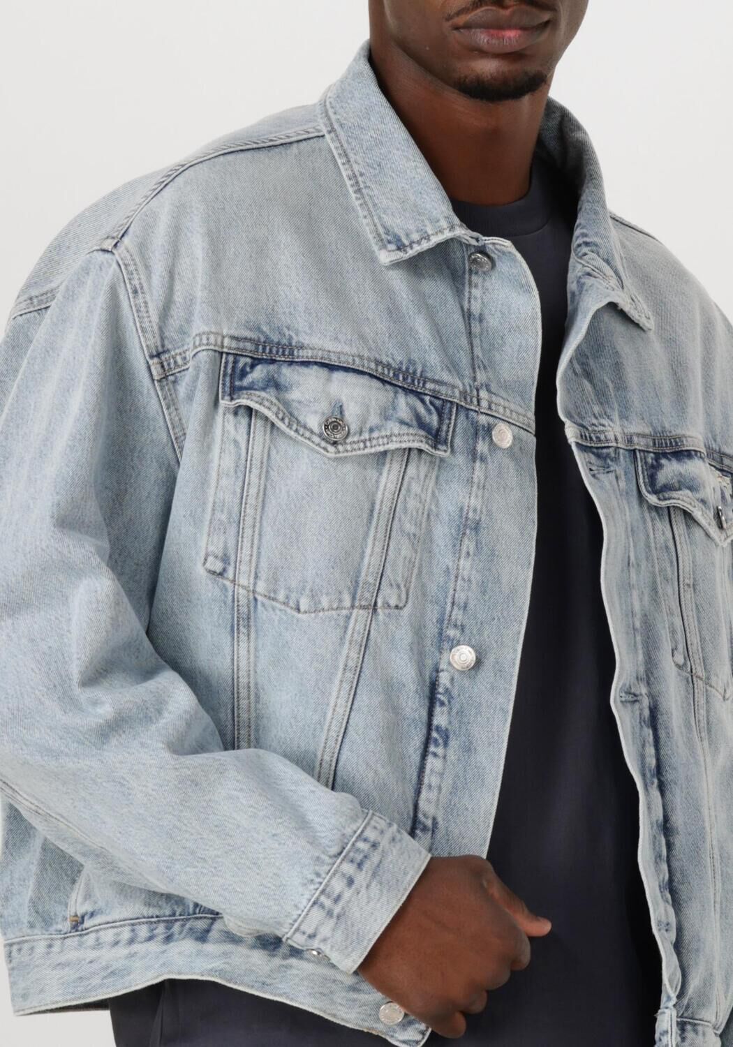 CALVIN KLEIN Heren Jassen Relaxed Denim Jacket Blauw